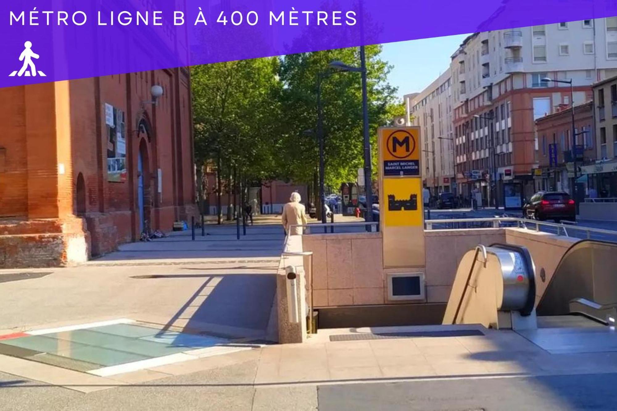 • L'Ocea • Studio - Quartier Busca - Proche Metro Toulouse Exteriér fotografie